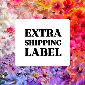 EXTRA SHIPPING LABEL